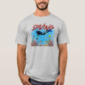 T-shirt plongée (Devant)