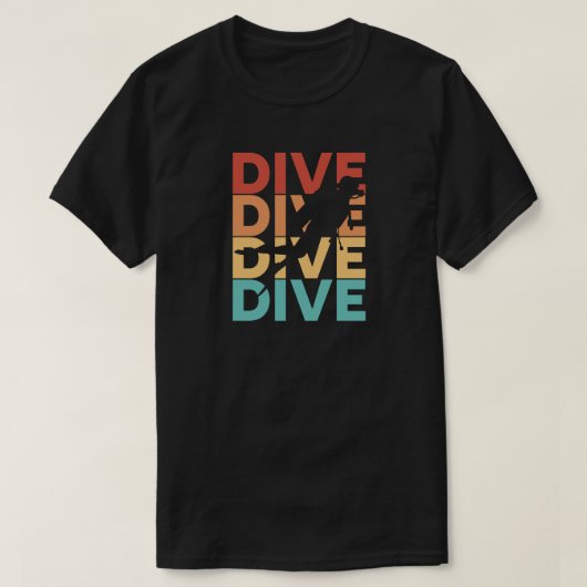 T-shirt plongée (Design devant)