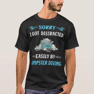 T-shirt Plongée à la benne distraite