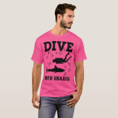 T-shirt Plongée aux requins (Devant entier)