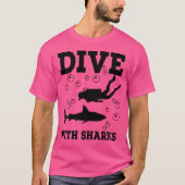 T-shirt Plongée aux requins (Devant)