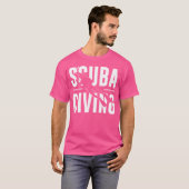 T-shirt Plongée Avec Plongée Sous-Marine (Devant entier)