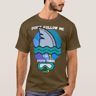 T-shirt Plongée avec requins