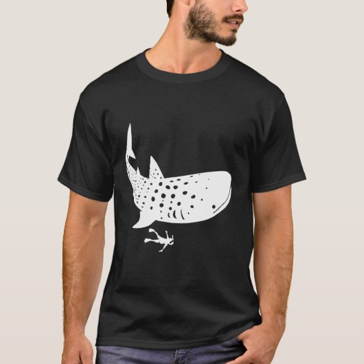 T-shirt Plongée avec requins baleines requin baleine requi (Devant)