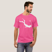 T-shirt Plongée avec tuba (Devant entier)