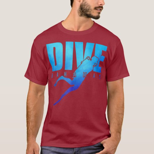 T-shirt plongée BAHAMAS plongée plongée plongée plongée pl (Devant)