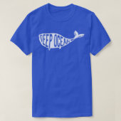 T-shirt Plongée Baleine Océan (Design devant)