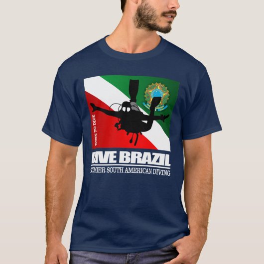 T-shirt Plongée Brésil DF2 (Devant)