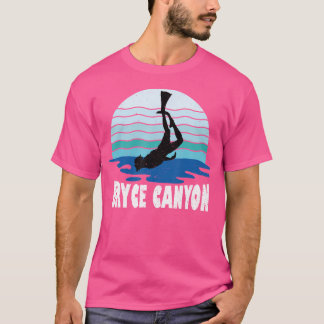 T-shirt Plongée Bryce Canyon Un Snorkeling Sous L'Eau Ou S