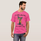 T-shirt Plongée Cat Scuba (Devant entier)