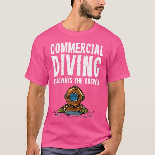 T-shirt Plongée commerciale (Devant)