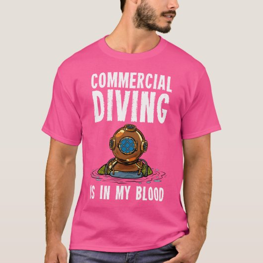 T-shirt Plongée commerciale (Devant)