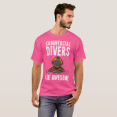 T-shirt Plongée commerciale (Devant entier)