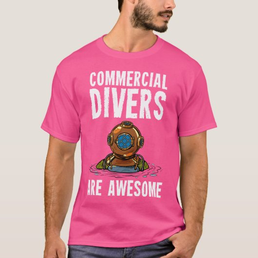T-shirt Plongée commerciale (Devant)
