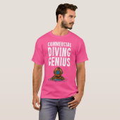 T-shirt Plongée commerciale (Devant entier)