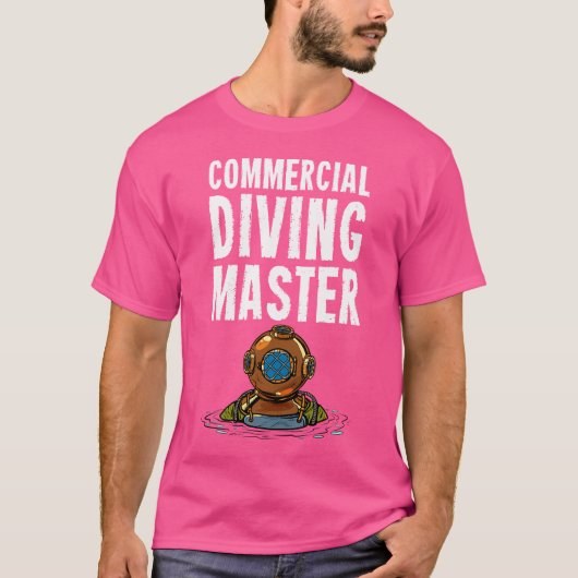T-shirt Plongée commerciale (Devant)