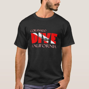 T-shirt Plongée Coranado Californie Plongée en scaphandre