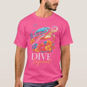 T-shirt Plongée Cozumel Mexique Tortue de mer Plongée Plon