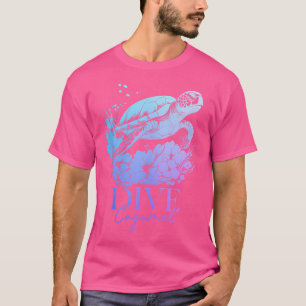 T-shirt Plongée Cozumel Mexique Tortue de mer Plongée Plon