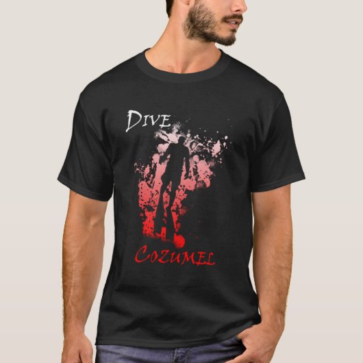 T-shirt Plongée Cozumel Vacation Plongée (Devant)