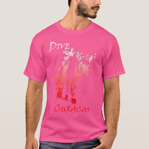 T-shirt Plongée Curaçao Antilles Vacances Plongée