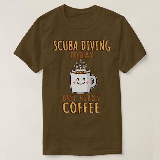 T-shirt Plongée Cute Scuba (Design devant)