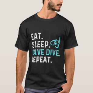 T-shirt Plongée dans la grotte Lover Deep Sea Diver amusan