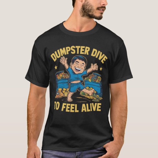 T-shirt Plongée de Dumpster délice (Devant)