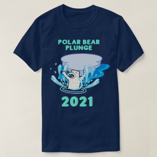 T-shirt Plongée de l'ours polaire 2021 (Design devant)