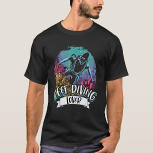 T-shirt Plongée de récifs récifs coralliens Lover