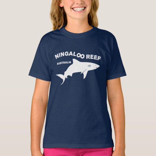 T-shirt Plongée De Requin En Australie, Ningaloo Reef (Devant)