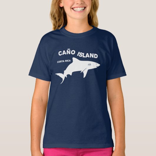 T-shirt Plongée de requins Caño Island - Costa Rica (Devant)