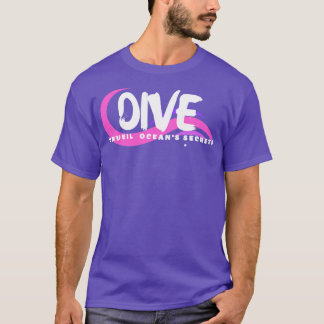 T-shirt Plongée dévoiler les océans Secrets Plongée sous-m