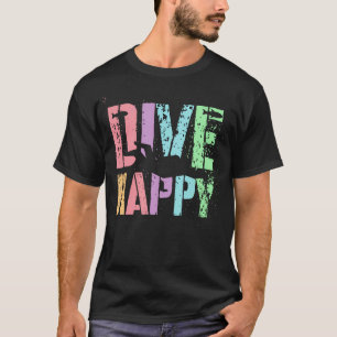 T-shirt Plongée drôle en scaphandre Équipe heureuse Filles