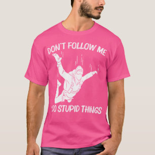 T-shirt Plongée En Ciel Amusante Pour Parachutisme Saut Ci
