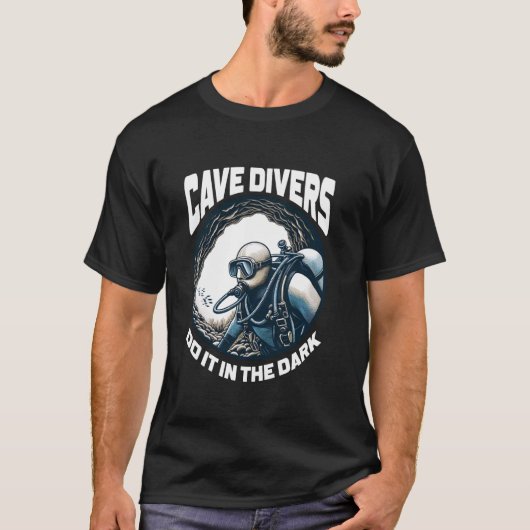 T-shirt Plongée en grotte (Devant)