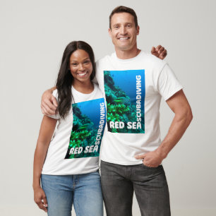 T-shirt Plongée en scaphandre dans la mer Rouge