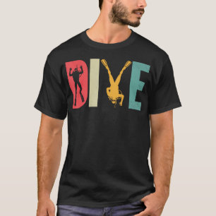 T-shirt Plongée en scaphandre rétro vintage océan scaphand
