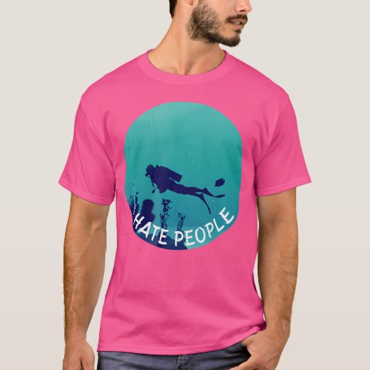 T-shirt Plongée Funny Plongeur Sous-Marine Plongée (Devant)