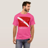 T-shirt Plongée Îles Vierges britanniques (Devant entier)