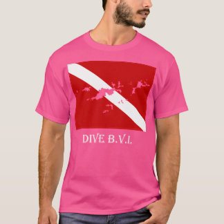 T-shirt Plongée Îles Vierges britanniques