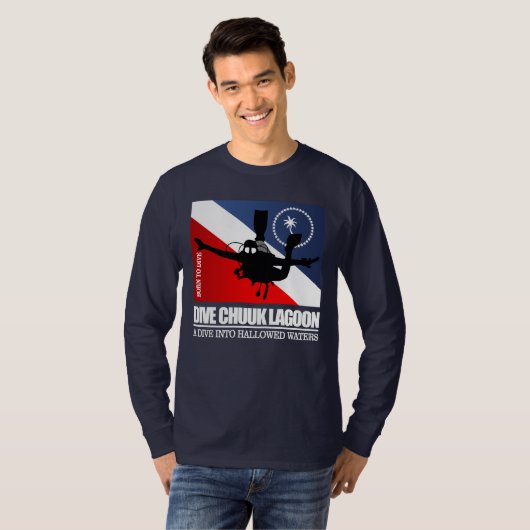 T-shirt Plongée Lagoon Chuuk DF2 (Devant entier)