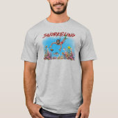 T-shirt plongée libre (Devant)