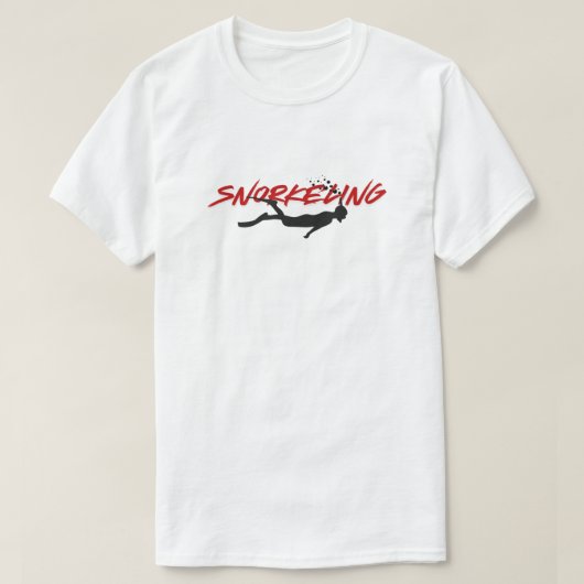 T-shirt plongée libre (Design devant)