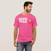 T-shirt Plongée libre - Funny Ocean Diving Expert Plongée  (Devant entier)