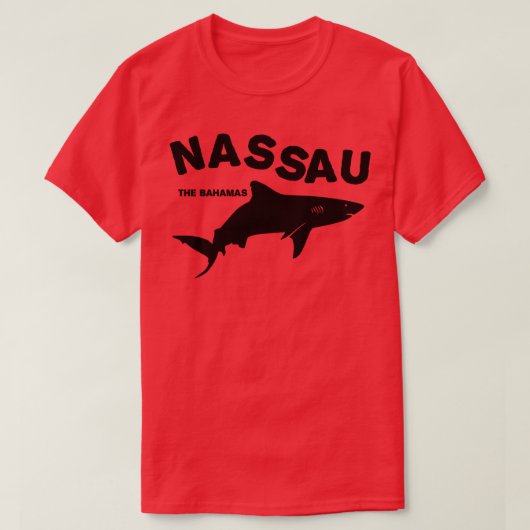 T-shirt Plongée Nassau Les Bahamas 1 (Design devant)