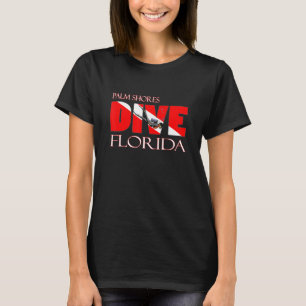 T-shirt Plongée Palm Shores Floride Plongée sous-marine Pl