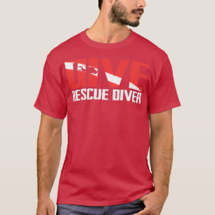 T-shirt Plongée Plongée Océan Plongeur Secourir Plongeur 1
