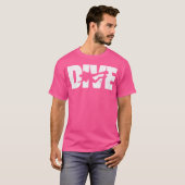 T-shirt Plongée Plongée Plongée Distressed Plongée (Devant entier)