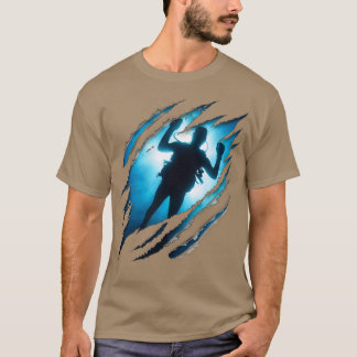 T-shirt Plongée Plongée Plongée Est Dans Moi 1